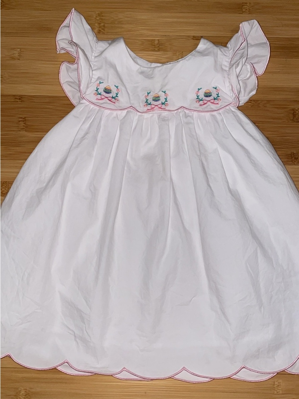 2T Easter Smocked Dress